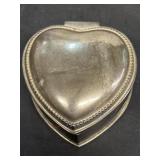 Heart shaped ring box