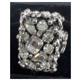 Costume Jewelry ring size 7, adjustable