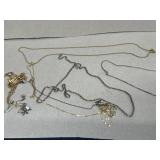 Costume jewelry necklaces