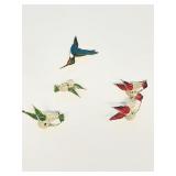 Hummingbird pins