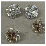 Antique costume, jewelry earrings