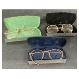Vintage eye glasses