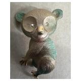 1960s figure bear brooch