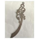 Sterling silver pendant sword