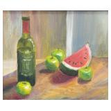 Margot Dahl, Still Life Painted at Waycross, Oil o