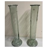 Mid Century, made in Spain, textured clear glass