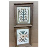 Native American sand paintings, 'Tree of