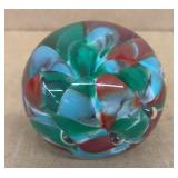 Joe Rice, art glass paperweight for Indiana Glass