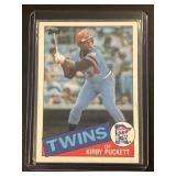 Kirby Puckett rookie baseball card