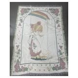 Precious moments throw cover