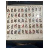 (50) state birds, postage stamps, uncut MINT set