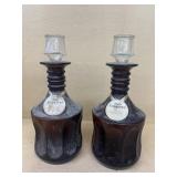 Old FORESTER decanters