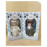 Precious moments bride and groomed dolls