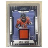 Marvin MIMS rookie jersey card absolute football