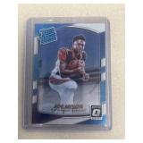 Joe Mixon rated rookie football card