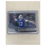 Josh Allen prism football card