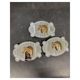 Horse belt buckles