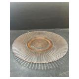 Pink depression plate