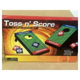 Toss and score game board set
