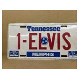 Tennessee Elvis license plate plate