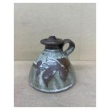 Shafer pottery oil lamp