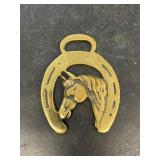 Brass horse buckle