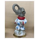 Jim Beam elephant trophy decanter