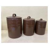 Canister porcelain set