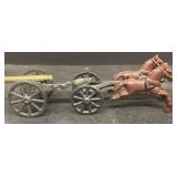 Cast-iron wagon cannon