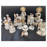 Victorian figurine collection