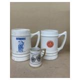 Oktoberfest beer steins