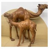 (2) Leather camels