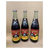 Royal Crown cola bottles
