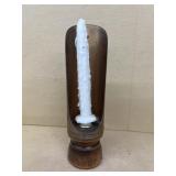 Copper candle holder