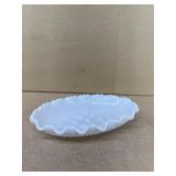 Milk, glass dish