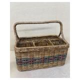 Kitchen utensil basket