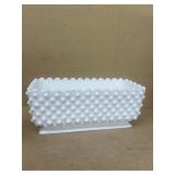 Milk, glass Hobb nail planter