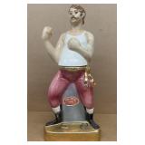 EZRA Brooks prize fighter decanter