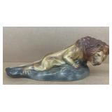 EZRA Brooks, lion decanter