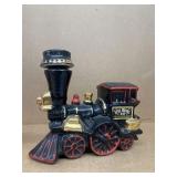 EZRA Brooks train decanter