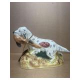 Ezra Brooks hunting dog decanter