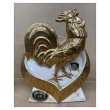 EZRA Brooks chicken decanter