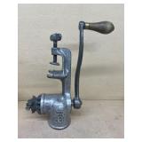 Meat grinder patent date, 1899