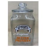 SEYFERTS pretzel jar