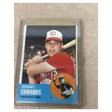 1963 Johnny Edwards Topps Cincinnati Cincinnati