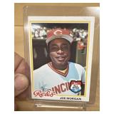 Joe Morgan 1978 Topps Cincinnati Reds baseball