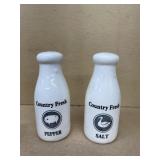 Country refresh salt and pepper shakers
