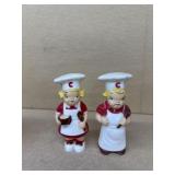 Campbell soup, salt and pepper shakers