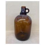 Amber 1 gallon glass jug