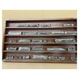 Pewter train display